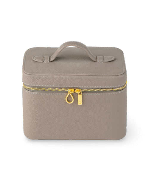 Taupe Vanity Bag